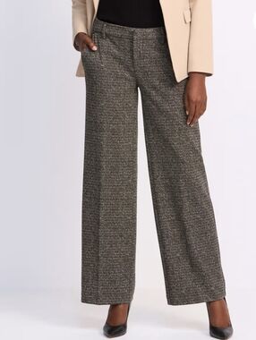 Liverpool Wide Leg Trousers in Charcoal Heather From Stitch Fix